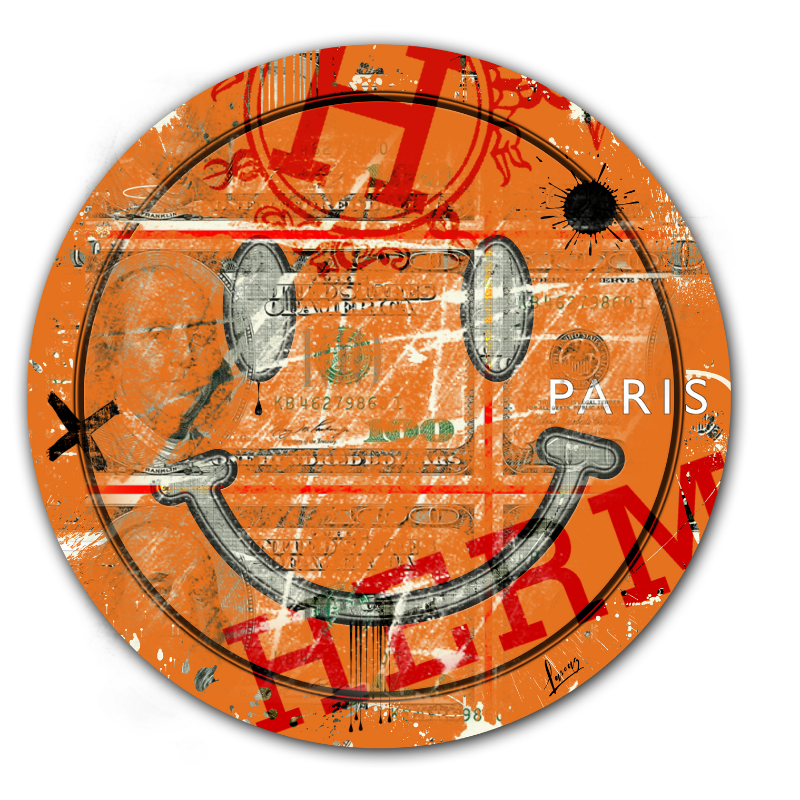 Objets d'art Pop art Smiley H aux enchères sur wallart21